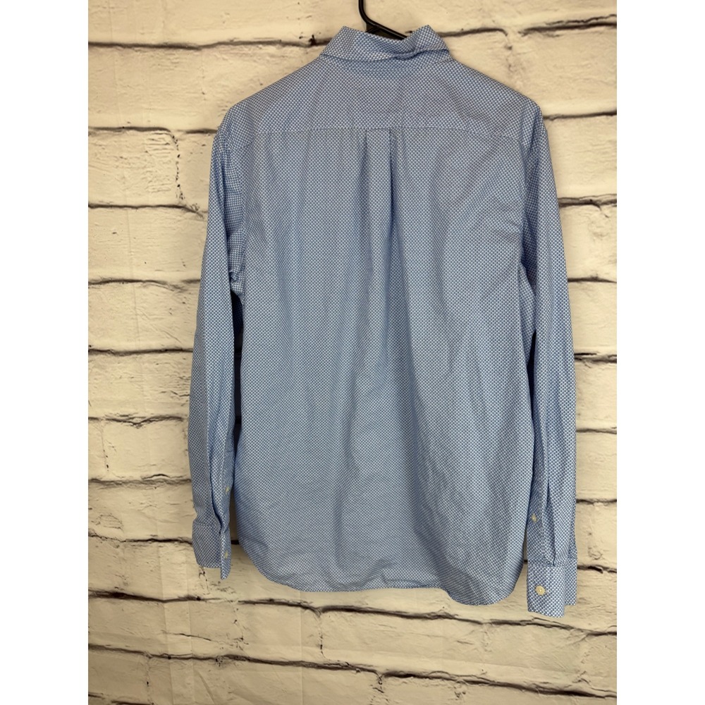 Vineyard Vines Mens Classic Fit Murray Shirt Blue Sailboat Print Cotton Medium - Picture 6 of 9